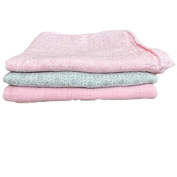 lollipop Receiving Blankets soft breathable cotton for swaddling burping snuggle - Picture 4 of 9